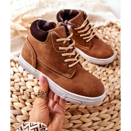 Calzado deportivo infantil con aislamiento Big Star BB374131BS Camel marrón 2