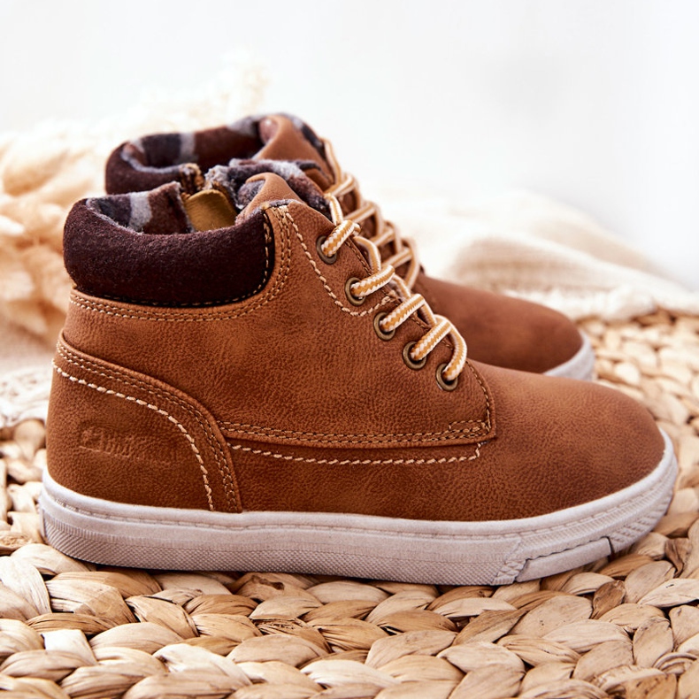 Calzado deportivo infantil con aislamiento Big Star BB374131BS Camel marrón 1