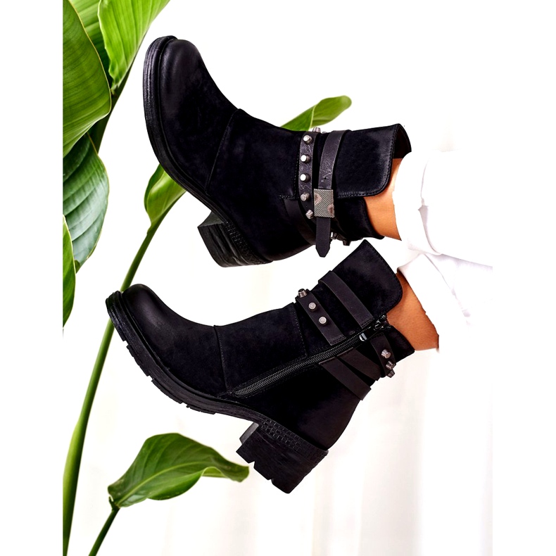PS1 Botas calientes en tacones altos Black Effie negro 3 PS1 Botas calientes en tacones altos Black Effie negro 3