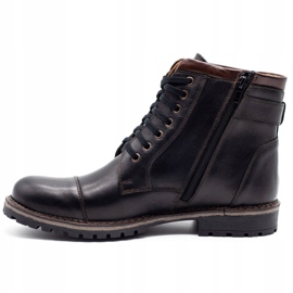 Olivier Botas de montaña para hombre 910MP DK.brown marrón 1 Olivier Botas de montaña para hombre 910MP DK.brown marrón 1