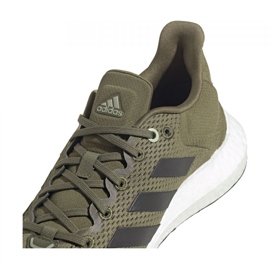 Zapatillas de running Adidas Pureboost 21 M GY5101 negro verde 4