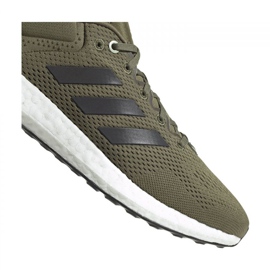 Zapatillas de running Adidas Pureboost 21 M GY5101 negro verde 5