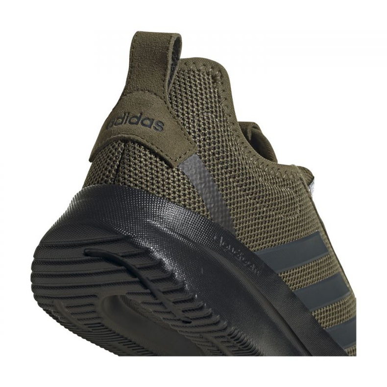 Zapatillas Adidas Lite Racer Rebold M H00676 negro verde 2