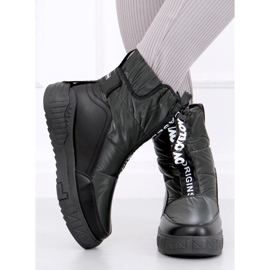 Botas de nieve Lea Black para mujer negro 7
