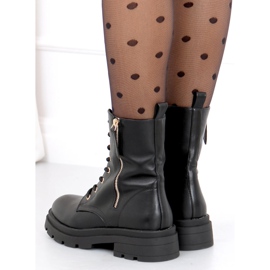 Botas militares negras Howk negro 7