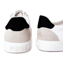 Zapatillas Hombre Piel Big Star II174009 Blanco-Beige 5