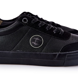 Zapatillas Hombre Piel Big Star II174008 Negro-Verde 5