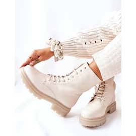 PE1 Botas Altas Workery Beige Rozelle 5
