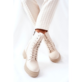 PE1 Botas Altas Workery Beige Rozelle 7