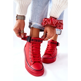 Zapatillas altas con aislamiento Big Star GG274028 Rojo 8