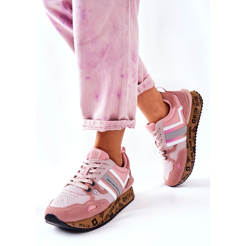Zapatillas deportivas de mujer Big Star II274298 Rosa 1
