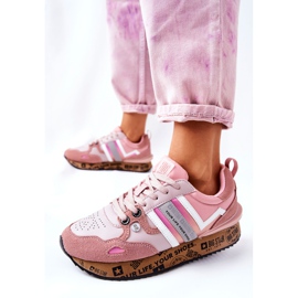Zapatillas deportivas de mujer Big Star II274298 Rosa rosado 6