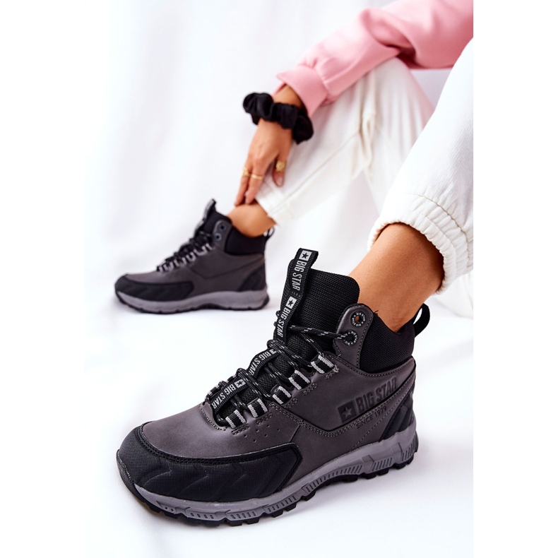 Zapatos de trekking Big Star II274454 Negro 2