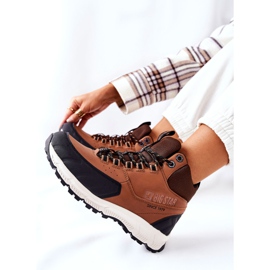 Zapatos de trekking Big Star II274453 Marrón 1