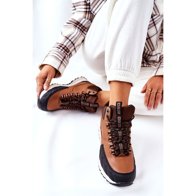 Zapatos de trekking Big Star II274453 Marrón 2