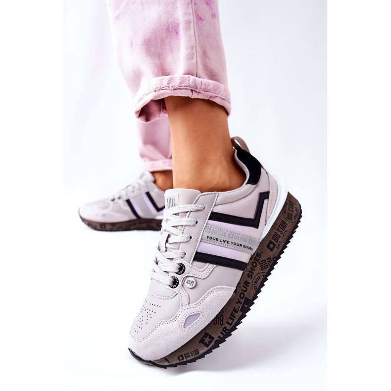 Zapatillas deportivas de mujer Big Star II274297 Gris 2
