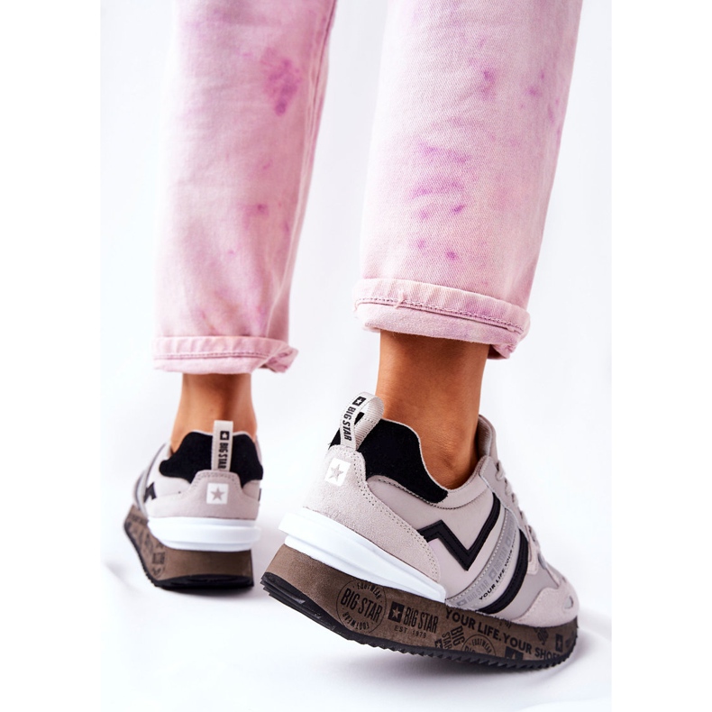 Zapatillas deportivas de mujer Big Star II274297 Gris 1