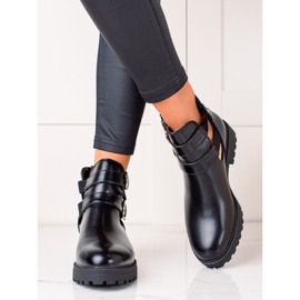 Bestelle Botas negras con hebillas negro 1 Bestelle Botas negras con hebillas negro 1