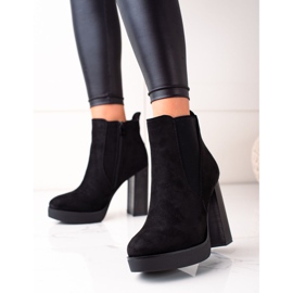 Lovery Botas de plataforma sexy negro 3