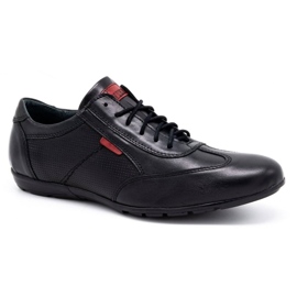 Olivier Zapato casual piel hombre 7097DT negro 3