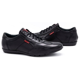 Olivier Zapato casual piel hombre 7097DT negro 7