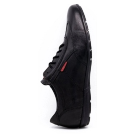Olivier Zapato casual piel hombre 7097DT negro 2