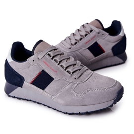 Zapatos Deportivos De Hombre Cross Jeans Gris II1R4008C 4
