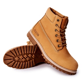 Botas de Piel Trappers Big Star II174264 Camel marrón 7