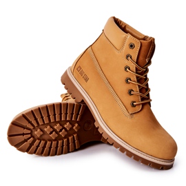 Botas de Piel Trappers Big Star II174264 Camel marrón 4