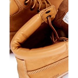 Botas de Piel Trappers Big Star II174264 Camel marrón 6