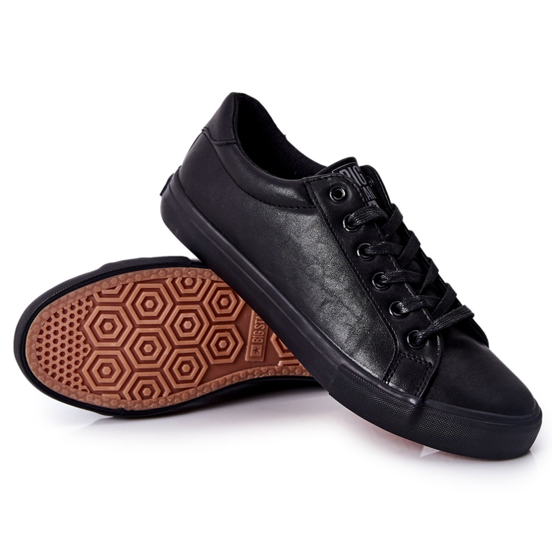 Zapatillas de Piel Big Star II174029 Negro 2