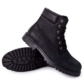 Botas de Piel Big Star II174263 Negro 8