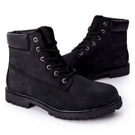 Botas de Piel Big Star II174263 Negro 6