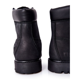 Botas de Piel Big Star II174263 Negro 7