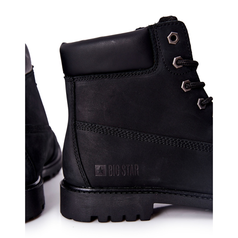 Botas de Piel Big Star II174263 Negro 1
