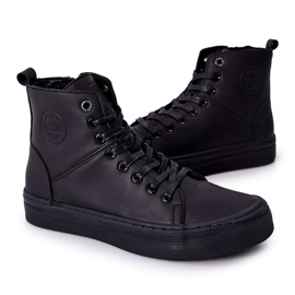 Zapatillas altas para hombre Big Star II174048 Negro 6