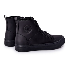 Zapatillas altas para hombre Big Star II174048 Negro 5