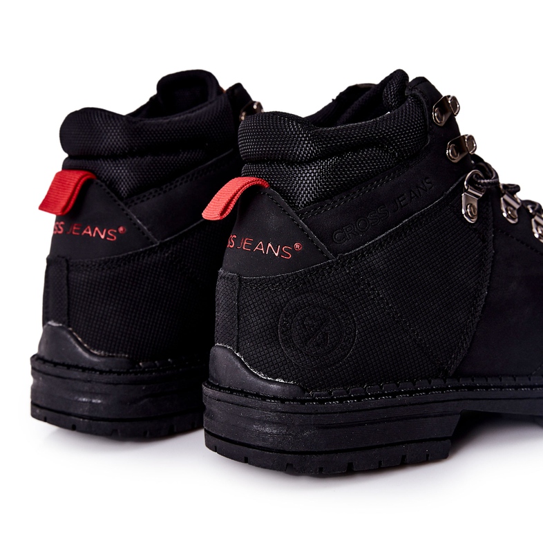 Zapatos Trekking Hombre Cross Jeans EE1R4028C Negro 2