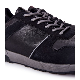 Zapatos deportivos para hombre Memory Foam Big Star Black II174084 negro 1
