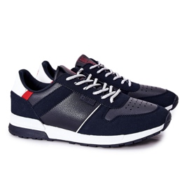 Zapatos Deportivos para Hombre Memory Foam Big Star Navy Blue II174083 azul 6