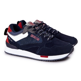 Zapatos Deportivos De Hombre Big Star II174190 Azul Marino 2