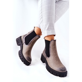Botas Obreras Warm Trapers Sergio Leone TR761 Gris 3