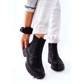 Botas Trabajadores Aislados Trappers Sergio Leone TR761 Negro 7