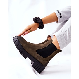 Botas Obreras Warm Trappers Sergio Leone TR761 Verde 2 Botas Obreras Warm Trappers Sergio Leone TR761 Verde 2