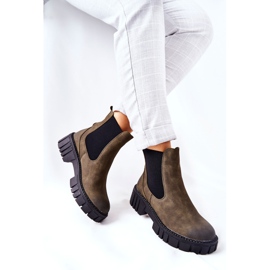Botas Obreras Warm Trappers Sergio Leone TR761 Verde 3
