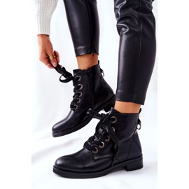 PE1 Botas con ribetes decorativos Black Tayah negro 3