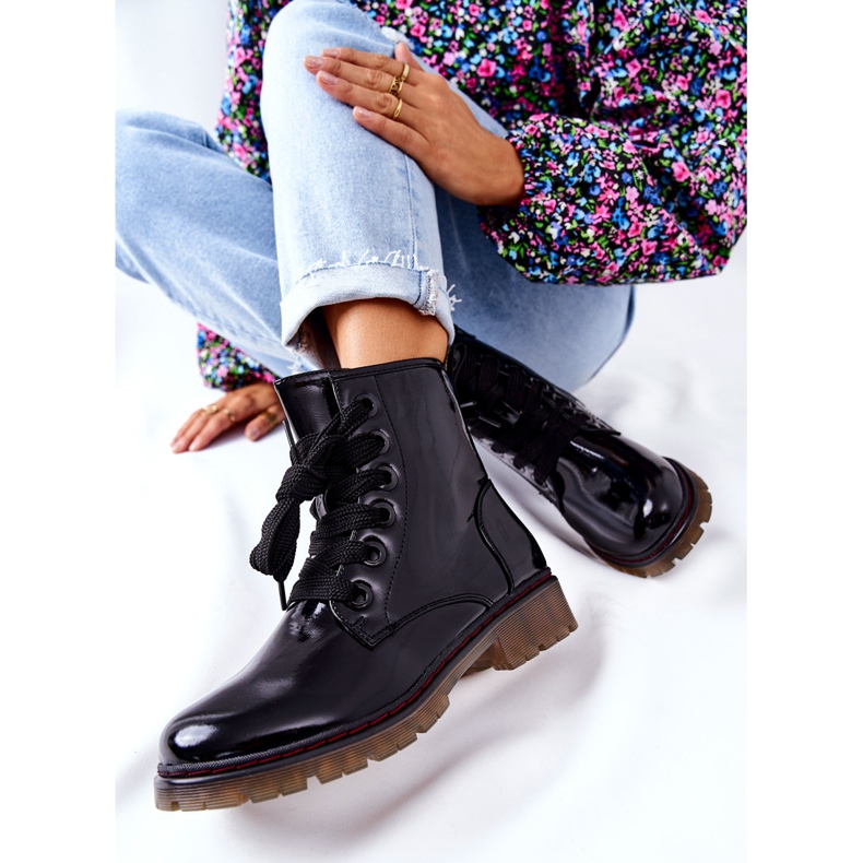 PE1 Trabajadores cálidos lacados Black Lomess negro 2