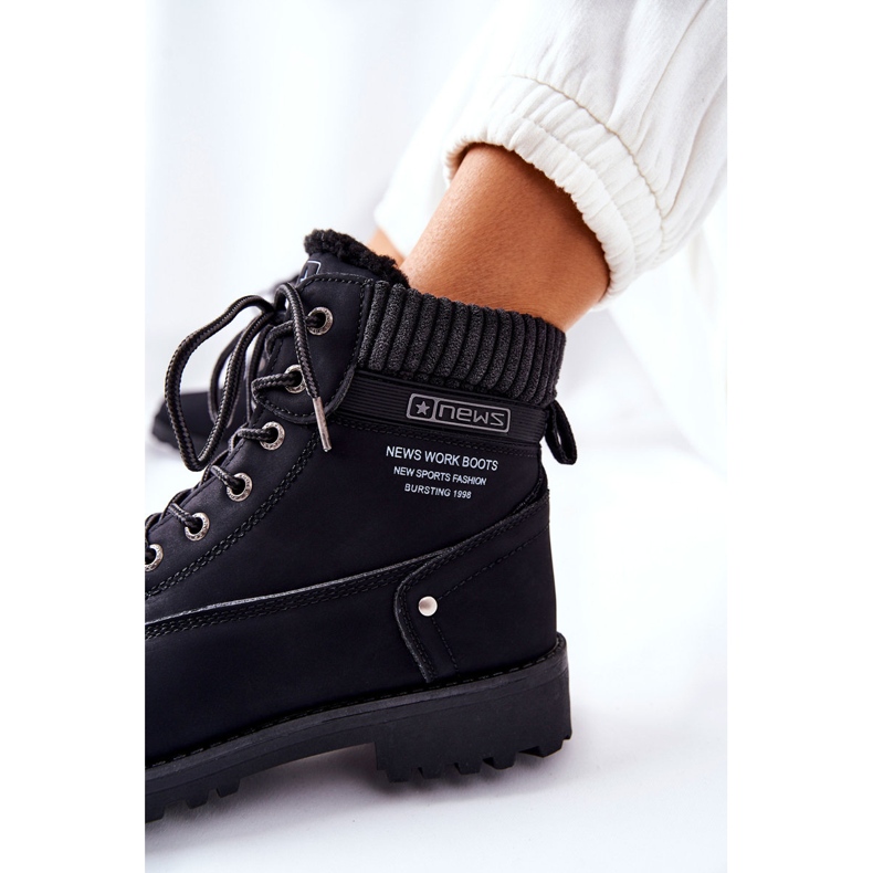 PE1 Botas negras Grunders para mujer negro 1