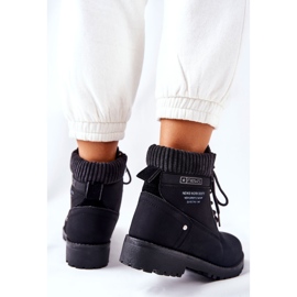 PE1 Botas negras Grunders para mujer negro 7