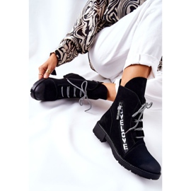 POTOCKI Botas de piel con cremallera decorativa Lomessa negra negro 2
